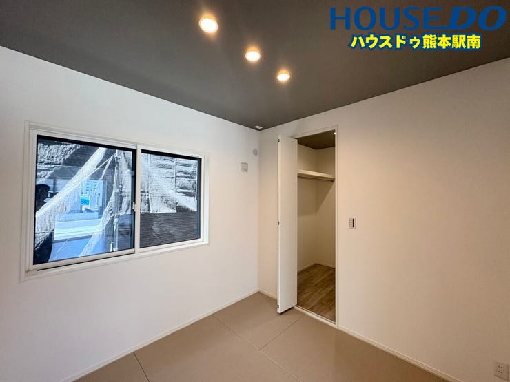 ■和室4.5帖
・リビング横の4.5帖和室は、お子様の遊び場や来客時にも重宝します。