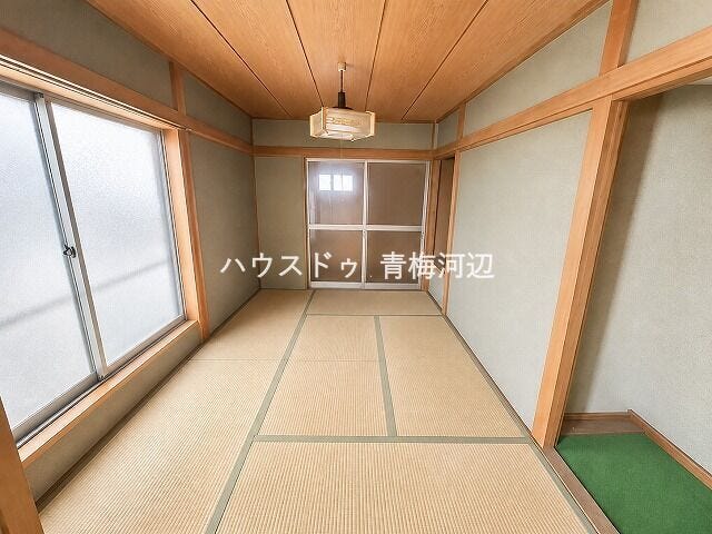 北側6帖和室:畳があることでリラックスできますね。
※一部CG家具消し加工処理をしています。
