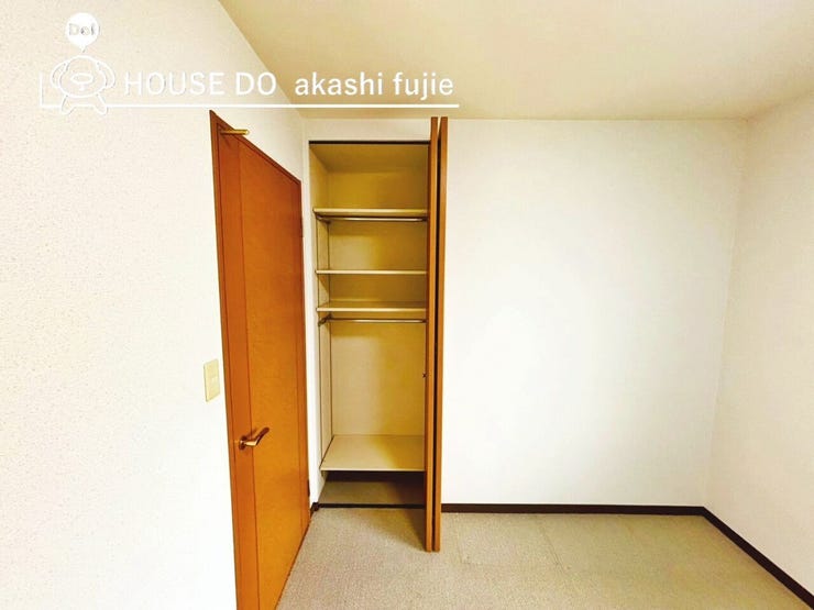 各お部屋にCLがあるので収納には困りません