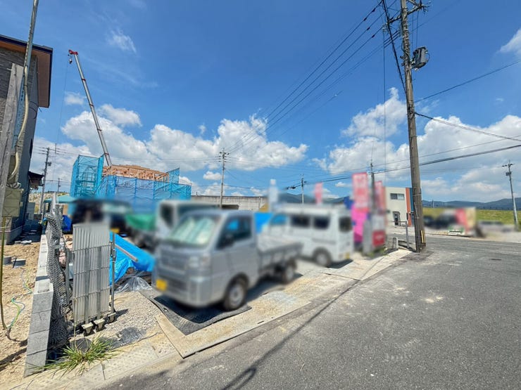 LDKは20帖以上♪開放感のある勾配天井♪平屋♪行橋IC北新築戸建て◎駐車場◎FCL◎テラス◎ロフト