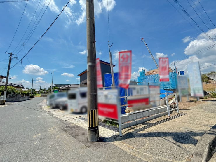 LDKは20帖以上♪開放感のある勾配天井♪平屋♪行橋IC北新築戸建て◎駐車場◎FCL◎テラス◎ロフト