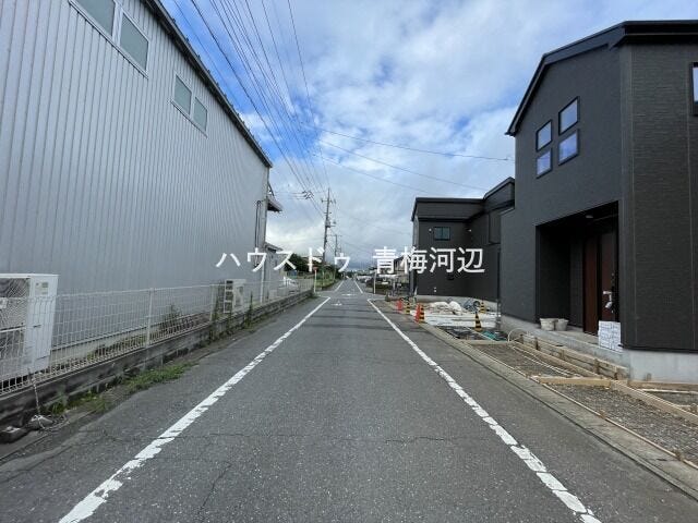 【北側 前面道路】幅員約6mの前面道路です。
