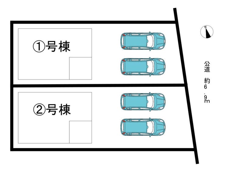 【1階に5帖の納戸あり+CL付き】駐車並列2台!小学校・スーパーまで徒歩10分圏内!全居室6帖以上!