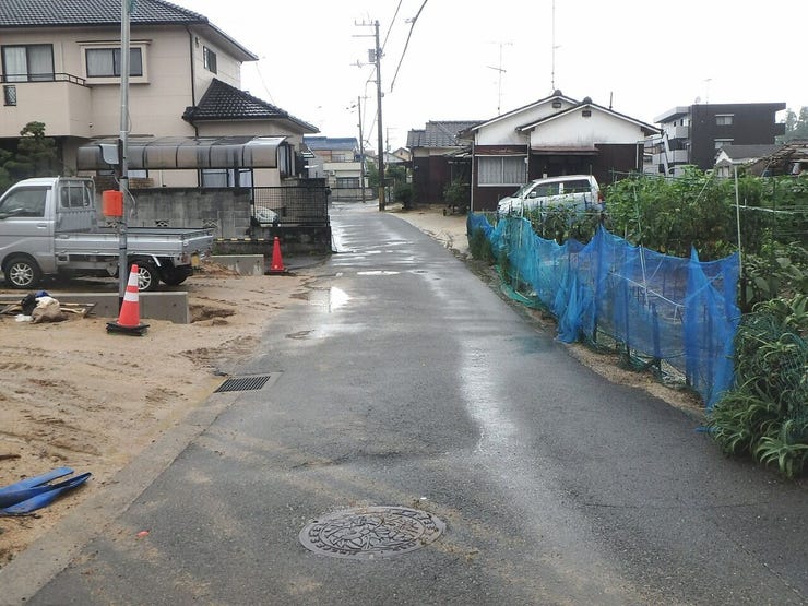 東側道路 2026.07.04 雨天時