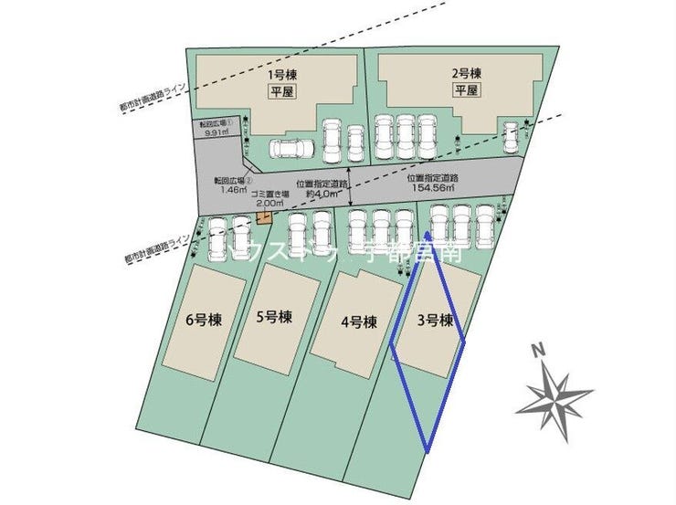 こちらは3号棟になります。