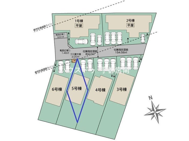 こちらは5号棟になります。