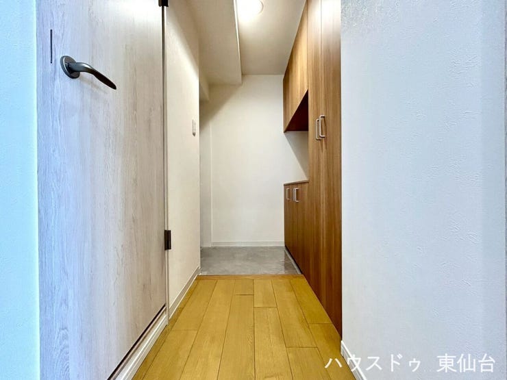 収納も使いやすく、帰宅後の動線がスムーズ。