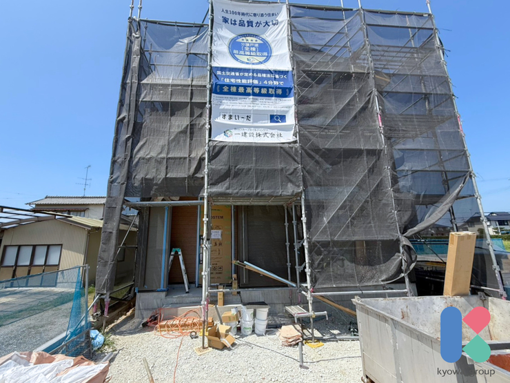 【外観】
建築中♪現地確認をご希望の際はお気軽にお問い合わせください!