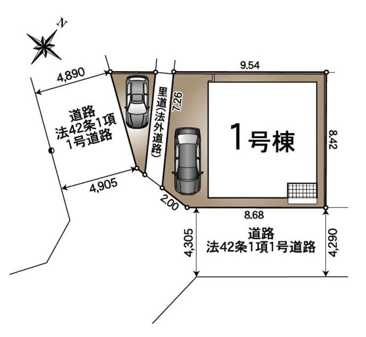 区画図
