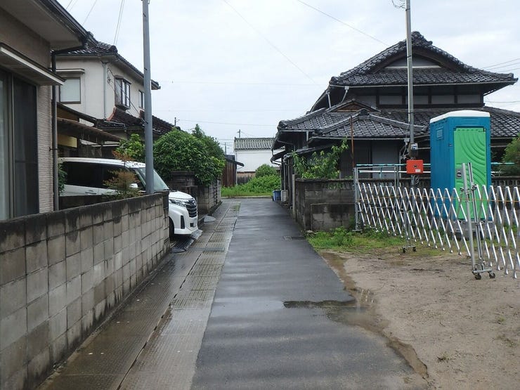 北側道路 2026.07.04 雨天時