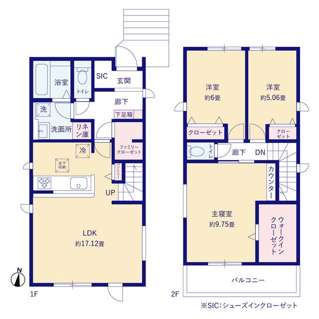 【間取り】
【5号棟】