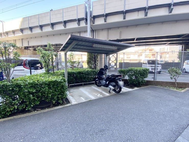 バイク置場