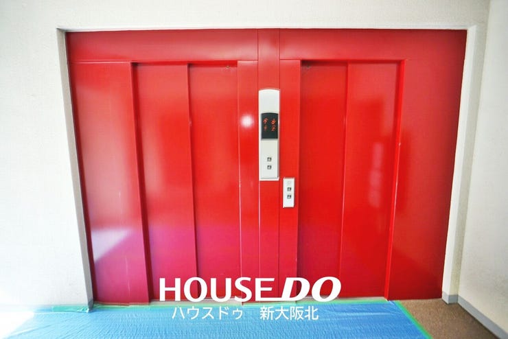 ■エレベーター付きのため部屋までの移動も楽々♪