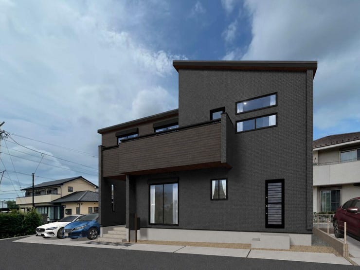 ◇外観パース◇
外観の完成予想イメージとなります。実際の建物と多少異なる可能性がありますので、ご了承ください。