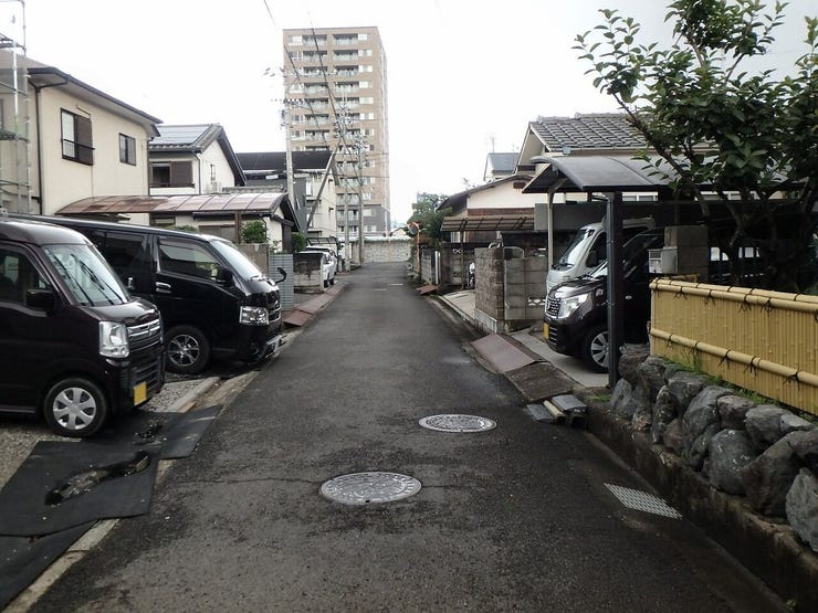 東側道路 2026.07.04 雨天時