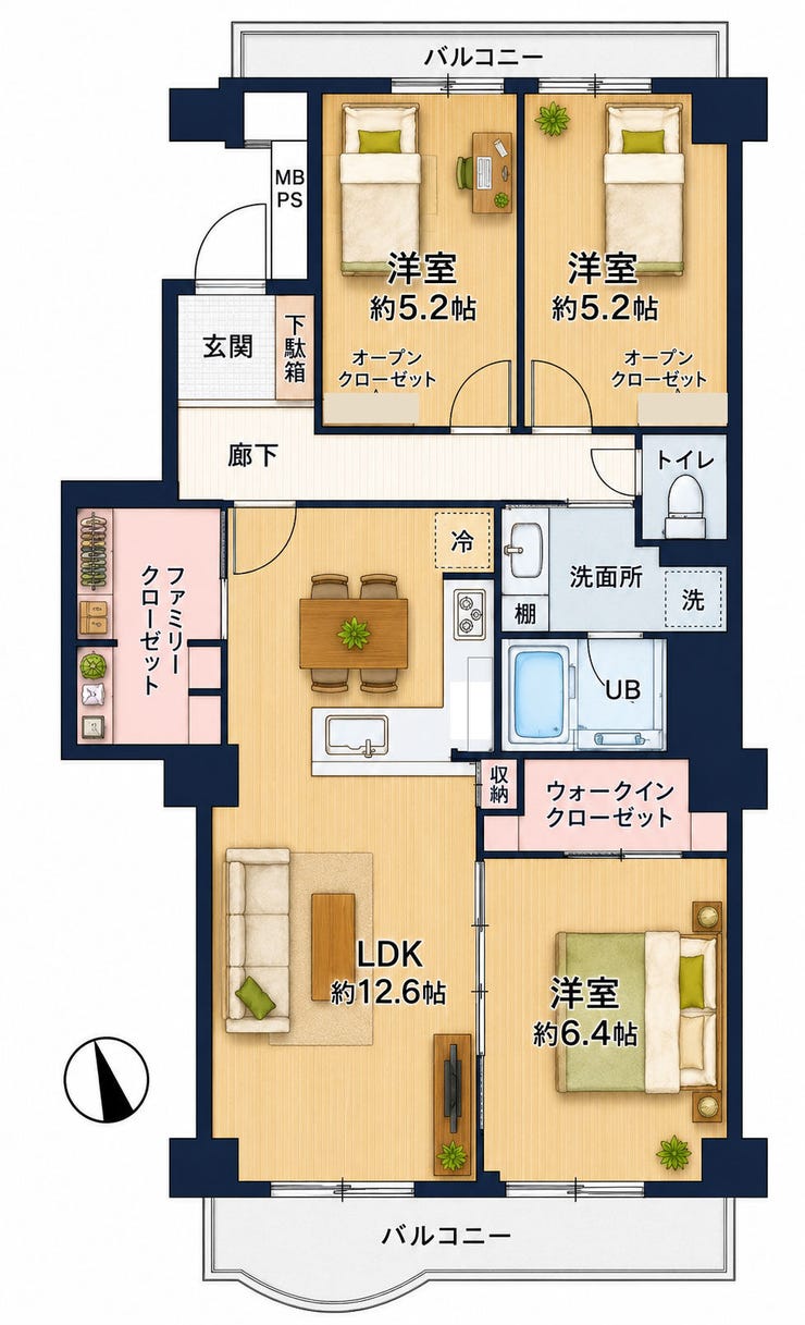 【間取り】