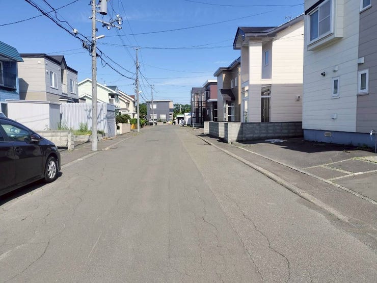 前面道路