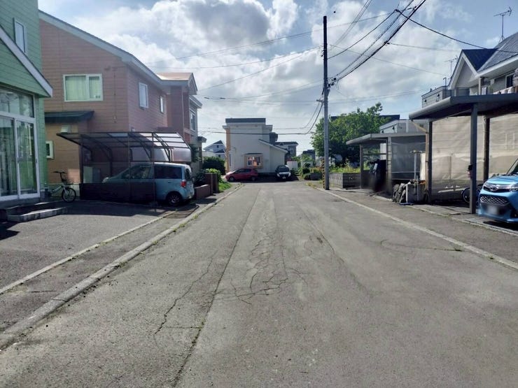 前面道路
