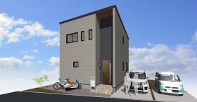 新築プラン例 外観イメージパース
土地:360万円
建物:2200万円
合計:2560万円(土地+建物)