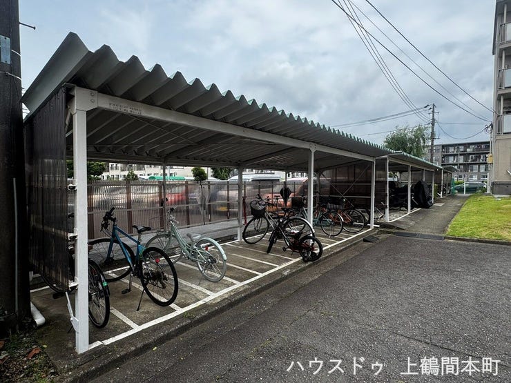 毎日の通勤・通学に便利な駐輪場
