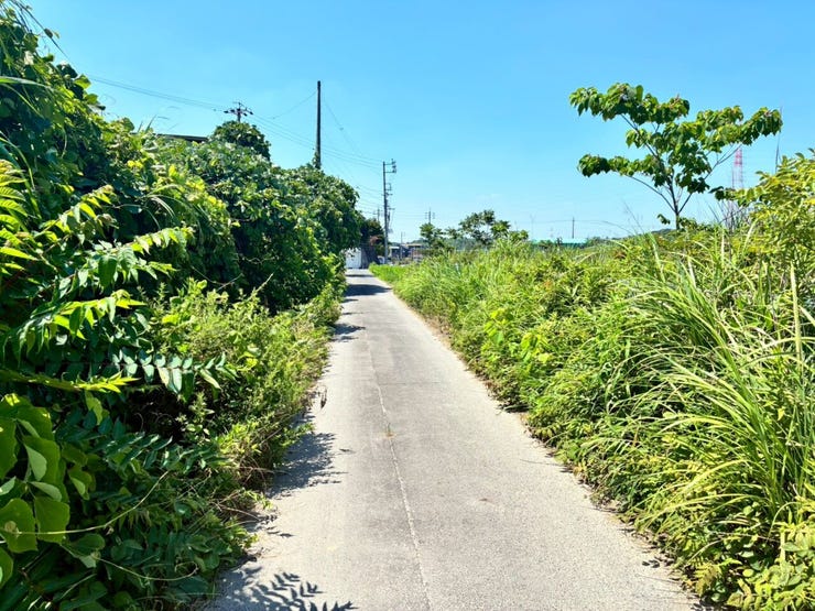 *前面道路*