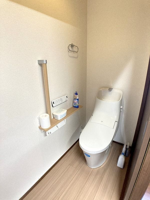 1階西側洋室にあるトイレ