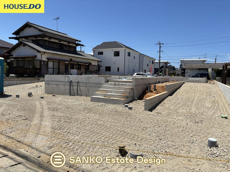 2026年7月25日撮影の現地写真です!完成をお楽しみに♪完成前でも現地のご見学や同タイプの完成物件のご見学等ご相談受付中です♪