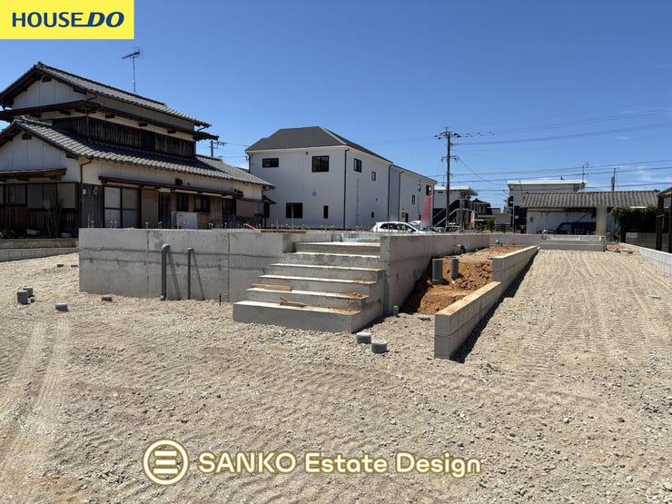 2026年7月25日撮影の現地写真です!完成をお楽しみに♪完成前でも現地のご見学や同タイプの完成物件のご見学等ご相談受付中です♪