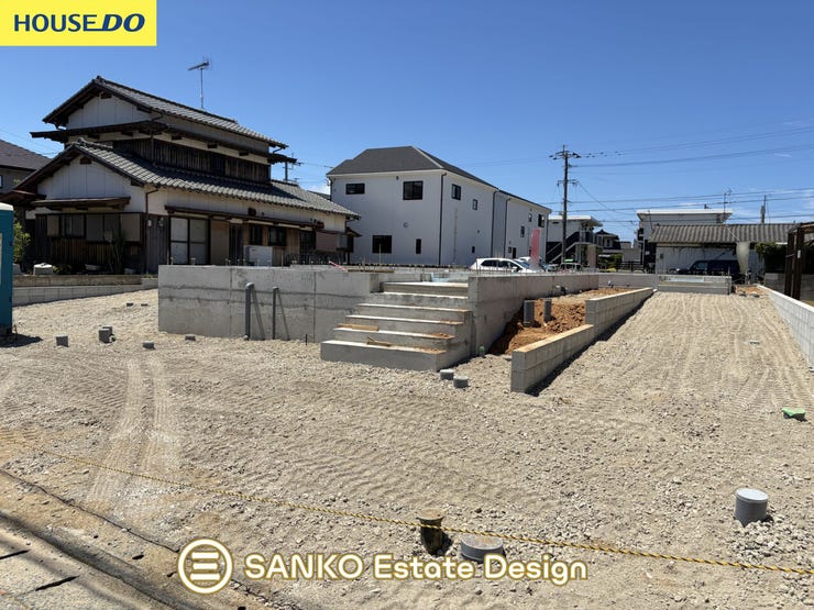 2026年7月25日撮影の現地写真です!完成をお楽しみに♪完成前でも現地のご見学や同タイプの完成物件のご見学等ご相談受付中です♪