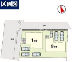 【全体区画図】
こちらは1号棟になります。