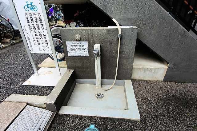 ペット足洗い場