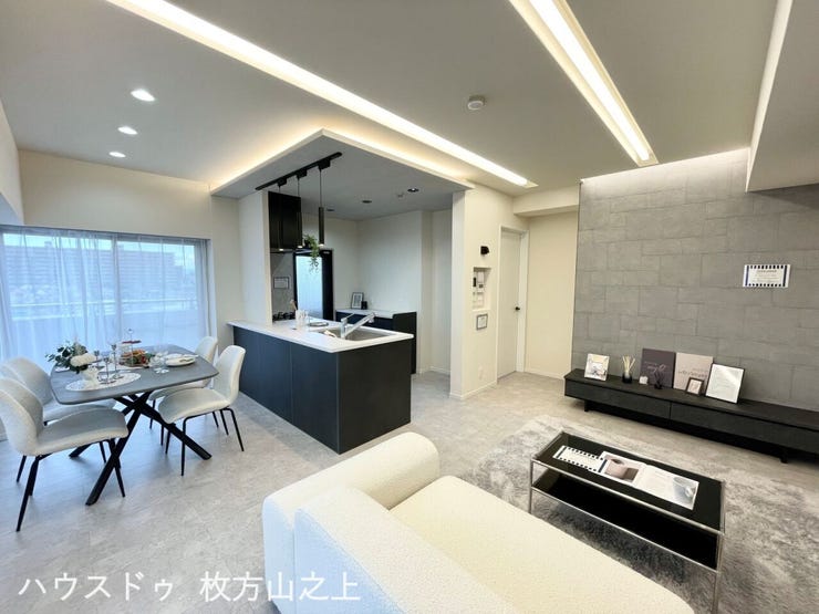 デザイン性と機能性を兼ね備えたLDK