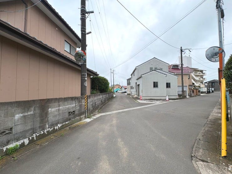 前面道路幅員約4mです。