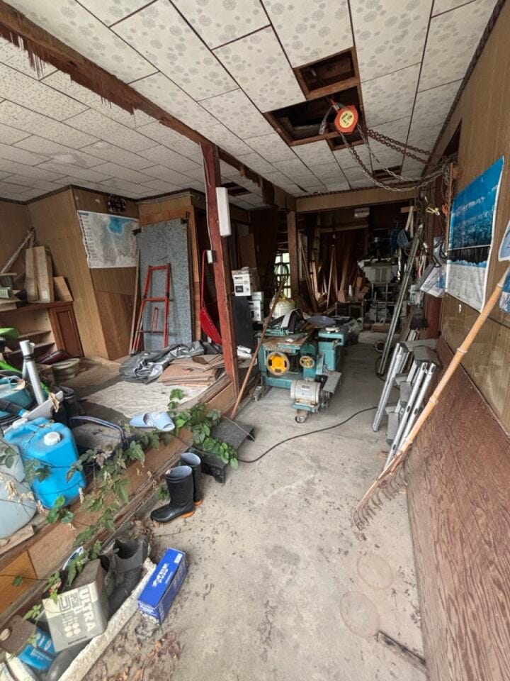 1F作業場
大工さんの作業場で使用していました。