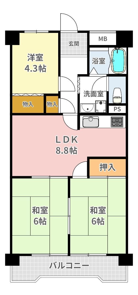 【間取り】