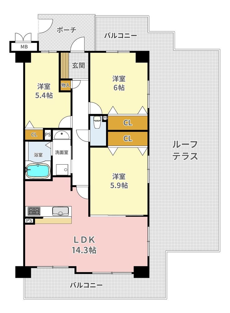 【間取り】