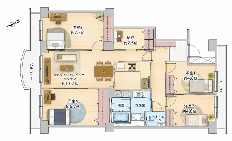 【間取り】
