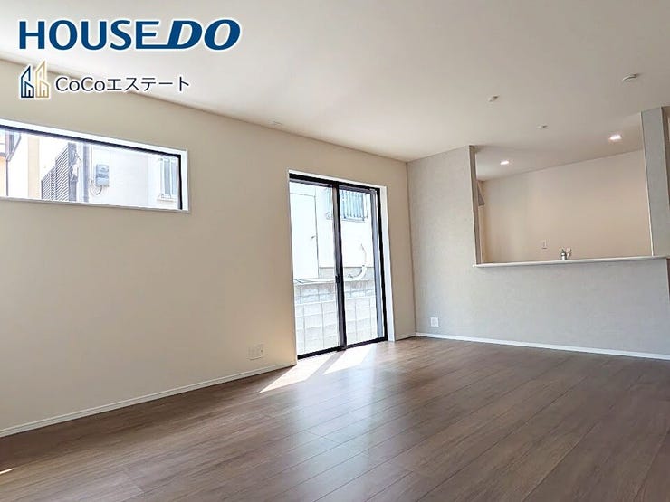 □■リビング■□
16帖LDK♪
ご家族と自然と会話が弾むカウンターキッチン。