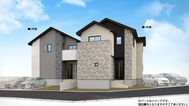 ◆2面バルコニー♪
洗濯物をたっぷり干せるほか、風通しの良い快適な住空間を実現します!