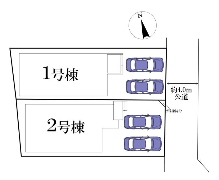 ◎区画図:1号棟