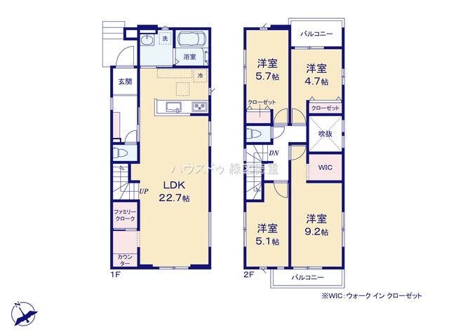【間取り】
*間取り図*