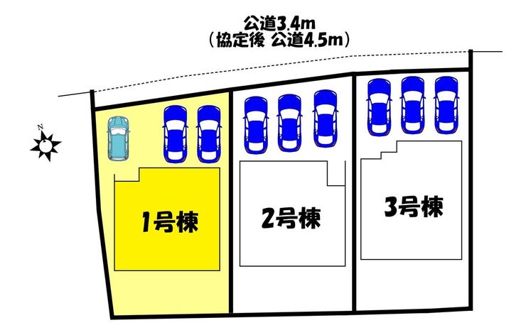 【区画図】1号棟