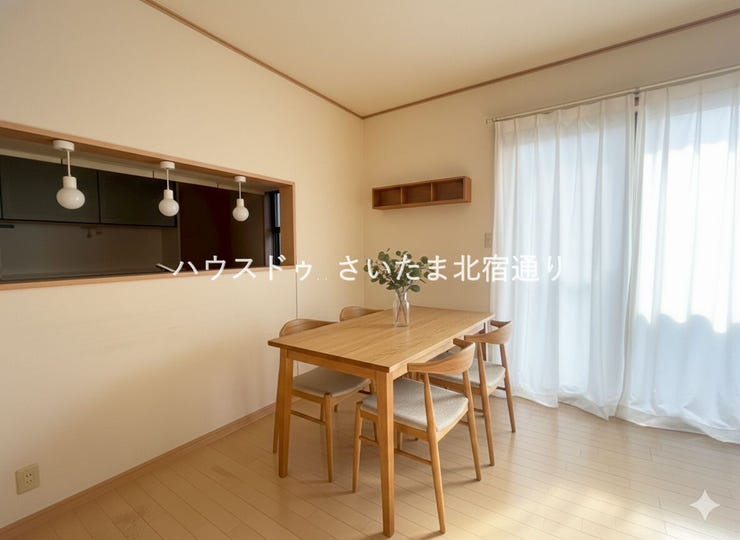 【Dining】
ダイニング部分CGで加工しております!