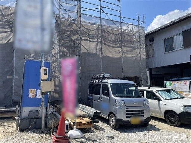 上棟しました。建築中の現場を見学できる貴重な機会です。一緒に体感しませんか?