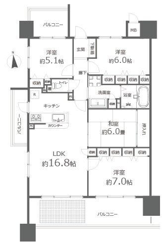 【間取り】
間取り