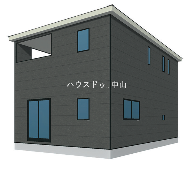 【外観】
\堂々とした佇まいの新築戸建/
洗練された外観デザインが街並みに映える一邸。住まうご家族の誇りとなる、美しさと安心感を兼ね備えた住まいです。