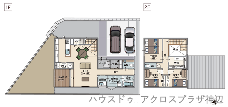 【間取り】
【間取り】3790万円、3LDK、土地面積:175.54㎡、建物面積:103.01㎡