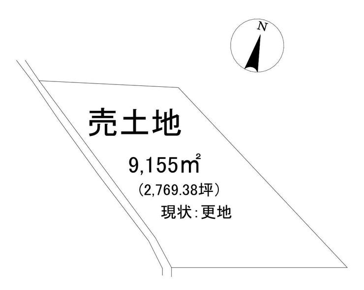 【区画図】
つくば市下別府 売地
