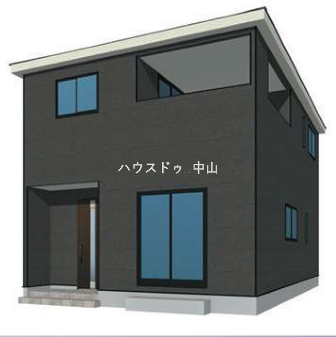 【外観】
\堂々とした佇まいの新築戸建/
洗練された外観デザインが街並みに映える一邸。住まうご家族の誇りとなる、美しさと安心感を兼ね備えた住まいです。