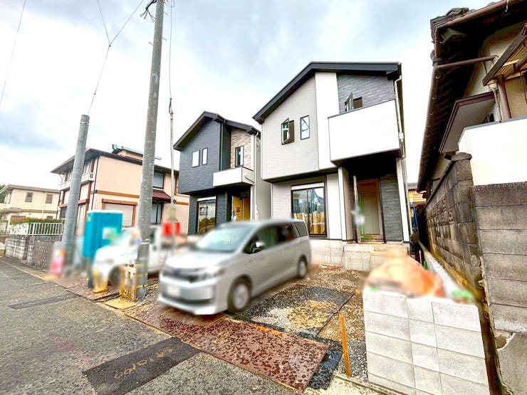 【外観】
洋室間仕切対応可能♪小倉北区井堀新築戸建て◎駐車場◎広々パントリー◎WIC◎一部吹抜